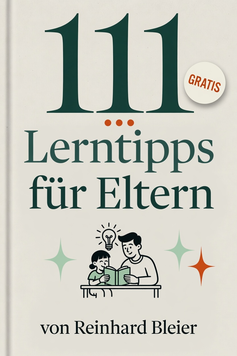 Cover des Buchs 111 Lerntipps für Eltern von Reinhard Bleier